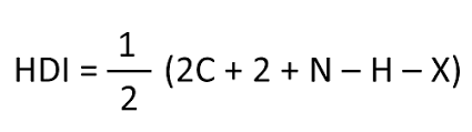 Hydrogen Deficiency Index Hdi Formula Organic Molecules Index What Is It Called