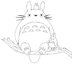 My neighbor totoro coloring pages and printables. Totoro And Buddies By Digifoxcat On Deviantart Totoro Drawing Totoro Art Totoro