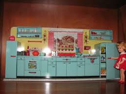 Dollhouse miniature half scale 1:24 red retro kitchen set, t0272. 58 Retro Kitchen Toys Ideas In 2021 Toy Kitchen Retro Kitchen Toys
