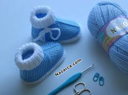 1 Yas 20 Numara Bebek Patik Orgu Bebek Bot Yapimi Nazarca Com 2020 Bebek Bot Patikler Bebek