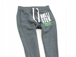 details about o hollister mens sweatpants joggers grey size s