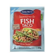 Mccormick original taco mix family pack. Fish Taco Spice Mix Santa Maria