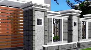 16 trend model pagar rumah minimalis terbaru 2021. 30 Model Pagar Tembok Minimalis Sederhana Terbaru 2020 Rumahpedia