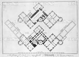 Glamis Castle A Plan In Indian Ink Of The Second And Third Floors Of The Castle Of Glammis Ms 1 F X 8 1 2 In 30 X 22 Cm Image Taken From A Plan In In