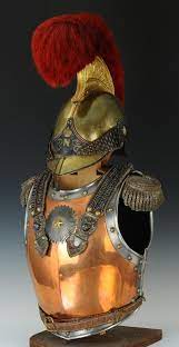 Casque Et Cuirasse D Officier De Carabiniers Modele 1810 Premier Empire Military Headgear Napoleonic Wars Historical Armor