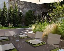 Terrasse En Contrebas Jardin Contemporain Amenagement Jardin Terrasse Jardin