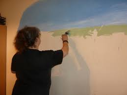 3 einfache kinderzimmer diy & wickelkommode organisation: 2012 Wandbild Fur Ein Kinderzimmer Entstehung Leineweberdesign