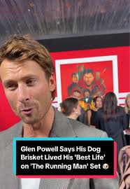 Glen Powell Running Man Brisket