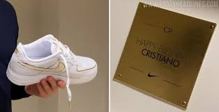 Cristiano ronaldo's cr7 branding appears on the insole to help give the shoe a bit of a custom feel. Nike Unveils Fully Customizable Air Force 1 Cr7 Sneaker Launching On Monday Footy Headlines