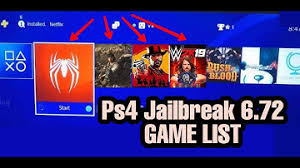 Supports devices iphone 5s to iphone x. Ps4 6 72 Games List