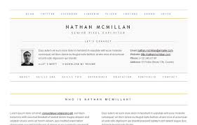 Strict resume template in html and css. 30 Best Resume Cv Html Templates For Personal Business Card Website 2018 Designmaz