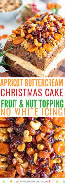 It just takes a bit of patience as each layer freezes individually. Christmas Cake Decorating Ideas No Traditional Icing Buttercream And Glazed Fruit Nuts