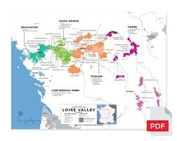 France Loire Valley Wine Map Wine Map Loire Valley Wine Wine Folly