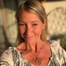 I normally don't post selfies…but, we have a few spots left for Tuesday's  pressed flower and resin jewelry class and it's