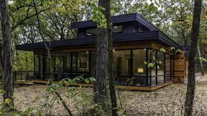 Glass House In The Woods Southcentral Wisconsin House In The Woods Glass House House