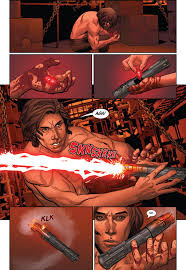 Kylo Ren Constructs His Crosshilt Lightsaber From The Conclusion Of The Rise Of Kylo Ren Comic By Charl Star Wars Comics Star Wars Books Star Wars Comic Books
