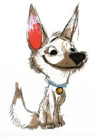 Volt Star Malgre Lui The Art Of Disney Animation Cartoon Character Design Dog Illustration Character Design