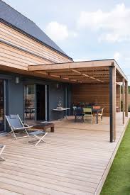 Creation Libre En 2020 Terrasse Maison Terrasse Maison Moderne Bardage Exterieur Maison