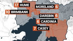 Melbourne covid hotspots prompt act health warning intended for melbourne hotspots for covid map. Health Authorities Urge People Not To Travel To And From Vic Covid 19 Hotspots Am Abc Radio