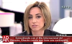 Así hablaba Carme Chacón de su enfermedad