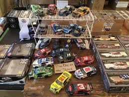 (4) bcw 1/24 scale die cast car display case holders. Nascar Custom Wrecks Mead Motorsports