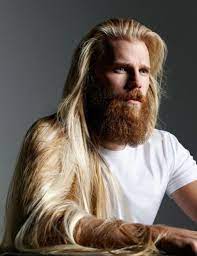 Homens Cabelo Longo 23 Blonde Beard Long Hair Styles Men Long Hair Styles