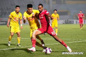 Viettel và hagl chia điểm sau 10 phút cuối trận không tưởng. U0buukh8jg5jdm