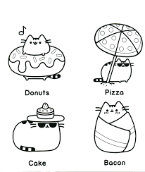 70 pieces, print for free. Pusheen Coloring Pages Free Printable Coloring Pages For Kids