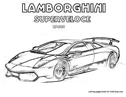 uɾaˈkan) is a sports car manufactured by italian automotive manufacturer lamborghini replacing the previous v10 offering, the gallardo. Lamborghini Coloring Pages To Print Coloring Home