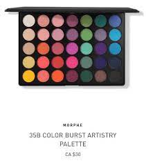 Compra ora, paga in 30 giorni con klarna scopri di pi. Morphe 35b Color Burst Artistry Palette Beauty Personal Care Face Makeup On Carousell