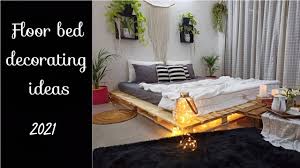 Browse our gallery of images for ideas and inspiration on bedroom flooring styles from karndean designflooring. Floor Bed Decorating Ideas Diy Pallet Bed At Home Bedroom Decorating Ideas Floor Bed Ideas 2021 Youtube