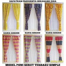 Harga gorden jendela merupakan hal yang sering menjadi pertimbangan konsumen ketika akan membeli hordeng atau tirai untuk di rumah, selain tentunya motif, model dan warna. Gorden Hordeng Korden Jendela Tirai Minimalis Model Serut Poni Tempel Simple Shopee Indonesia