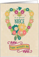 Happy Mothers Day To A Niece Design Corral