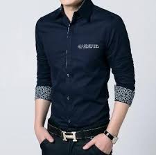 Mens Shirt With Contrasting Pocket And Cuff Details Mens Outfits Mens Shirts Casual Shirts For Men