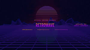 We have over 1.2 million images and 15 thousand templates in our fully searchable library! Retrowave Youtube Channel Art Banner Broschure Vorlage Postermywall