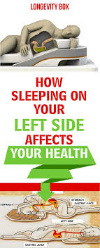 How Sleeping On Your Left Side Affects Your Health Health Health Benefits Health And Wellness