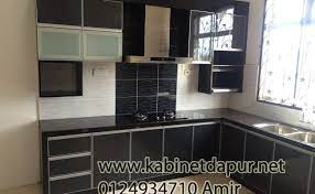 Kabinet dapur pelbagai pilihan material mengikut budget anda dengan harga terus dari kilang. Kabinet Dapur Terkini 2017 Desainrumahid Cute766