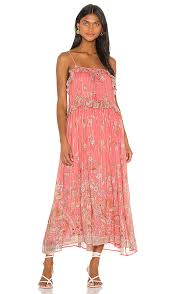 Spell The Gypsy Collective Hendrix Strappy Maxi Dress In Dusty Pink Revolve