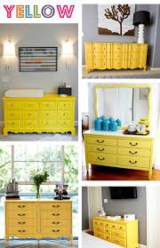 Iheart Organizing The Great Dresser Debate Yellow Bedroom Furniture Furniture Yellow Furniture