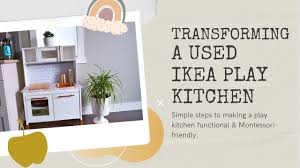 Ikea play kitchen hack montessori. Diy Ikea Play Kitchen Hack Montessori Friendly Youtube