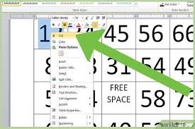 The background of your card. 3 Ways To Make Bingo Cards Wikihow