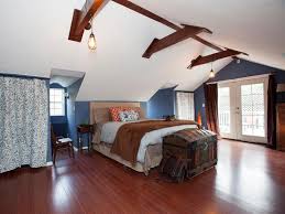 Check spelling or type a new query. Wooden Country Loft Bedroom With Slanted Ceiling Hgtv