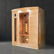 Infrared sauna - APOLLON QUARTZ - POOLSTAR - home / spruce / prefab