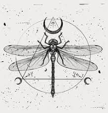 Prosperity, fortune, harmony and change. Dragonfly Tattoo Sketch Vector Images Over 220