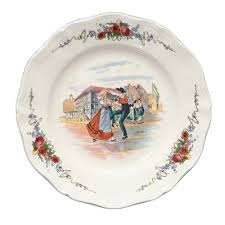 Faiencerie De Luneville Et Niederviller Service Obernai Dessin Henri Loux Faiencerie Ustensile Cuisine Vaisselle