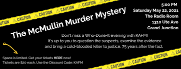 The innocents will need to run, hide, and evade the murderer and hopefully eventually use your sleuthing skills to figure out which player is the murderer! Mesa Murder Mystery Facebook