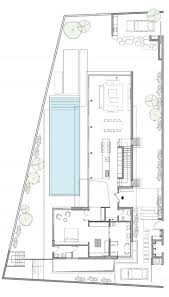 Ground Level Floor Plan Of Gorgeous Modern Home With An Amazing Indoor Outdoor Conne Modern House Floor Plans Modern Floor Plans Penthouse Apartment Floor Plan