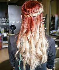 You may try blonde ombre on dishwater blonde, strawberry blonde, light brown and even medium brown as a basic color. 25 Thrilling Ideas For Red Ombre Hair