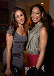 — 𝐵𝑒𝒸𝒸𝒶 (@mjfinesselover) june 16, 2021. Meghan Markle S Former Co Star Gina Torres Speaks About The Duchess As A Mother