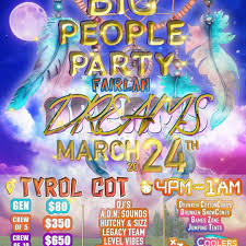 Stream BIG PEOPLE PARTY - FAIRLAN DREAMS (RAW) by A.O.N SKILLZ | Listen  online for free on SoundCloud